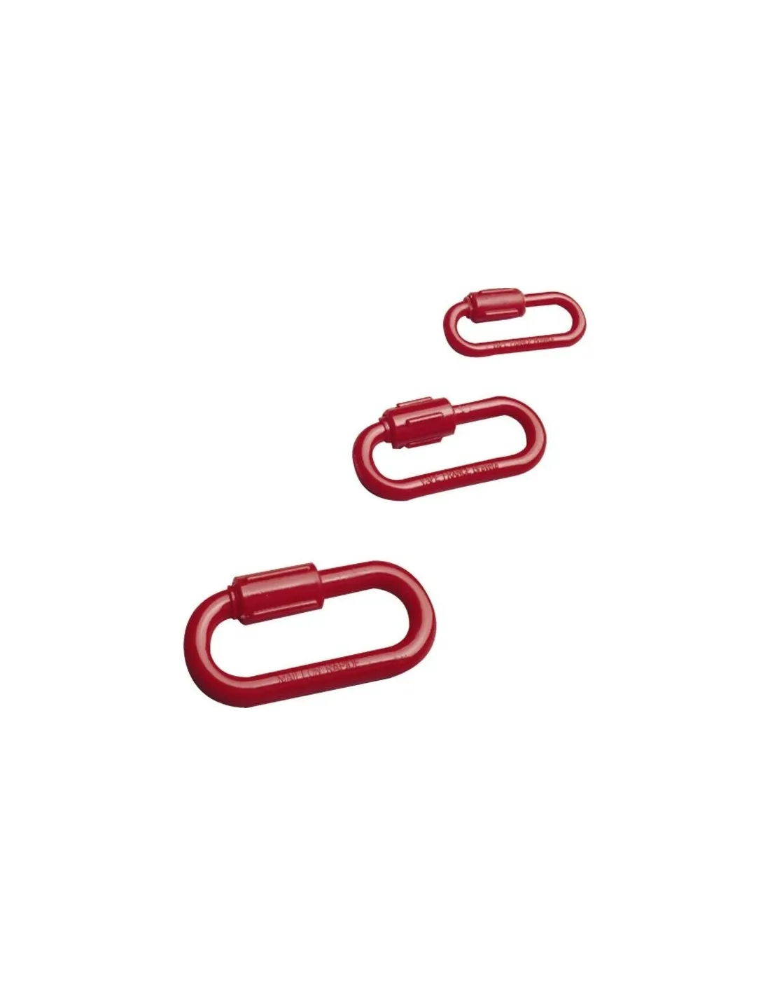 5 maillon rapide polyamide d 8 rouge 223-Maillon rapide