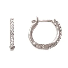 Alisei Créole Femme Avec Zircons Blancs - O56