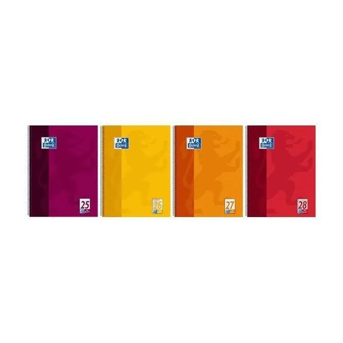 Bloc collège, din a4 +, vierge, 80 feuilles, papier optique jaune