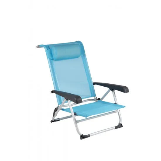 Bo-Camp Chaise de Plage SaintTropez Bleu