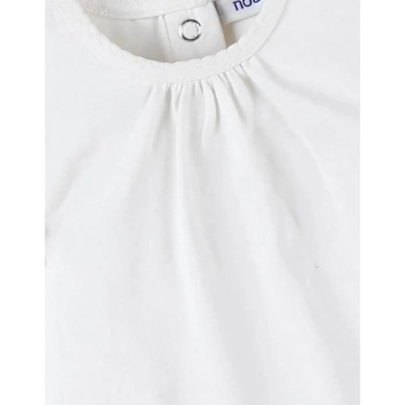 Body tiddy manches volants blanc - Noukies