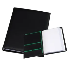Book de présentation aspect cuir - 40 pochettes transparentes