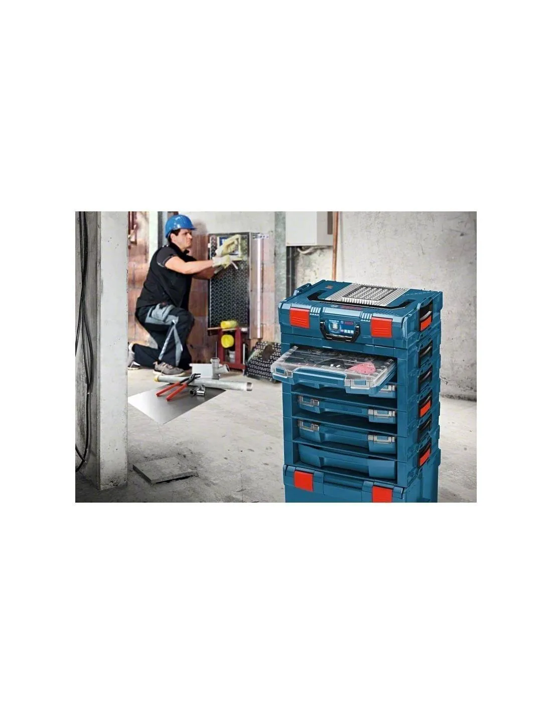 Boîtes de stockage de petites pièces x 10 pour  i-BOXX 72 - Bosch