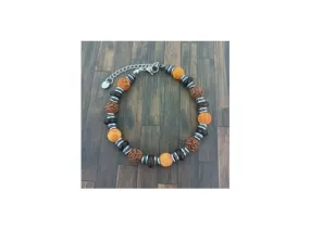 Bracelet homme en pierres naturelles collection Cirrus 1