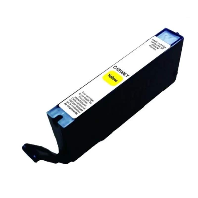 Cartouche compatible Canon CLI-581XXL - jaune - Uprint