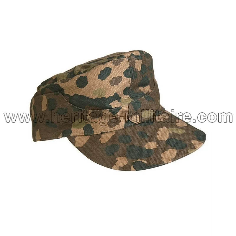 Casquette Allemande M44 camo Pea