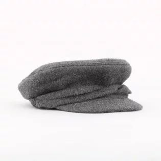 Casquette Gavroche T.M Maison Michel Laine Anthracite