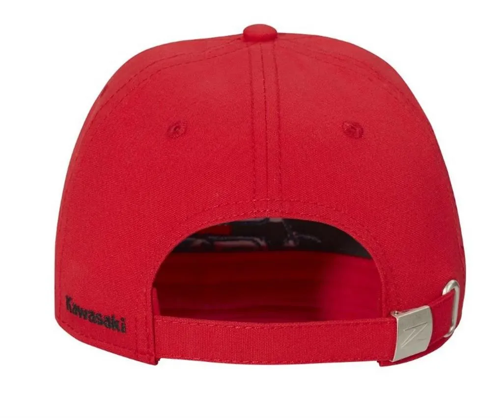 CASQUETTE ROUGE KAWASAKI 50EME ANNIVERSAIRE GAMME Z