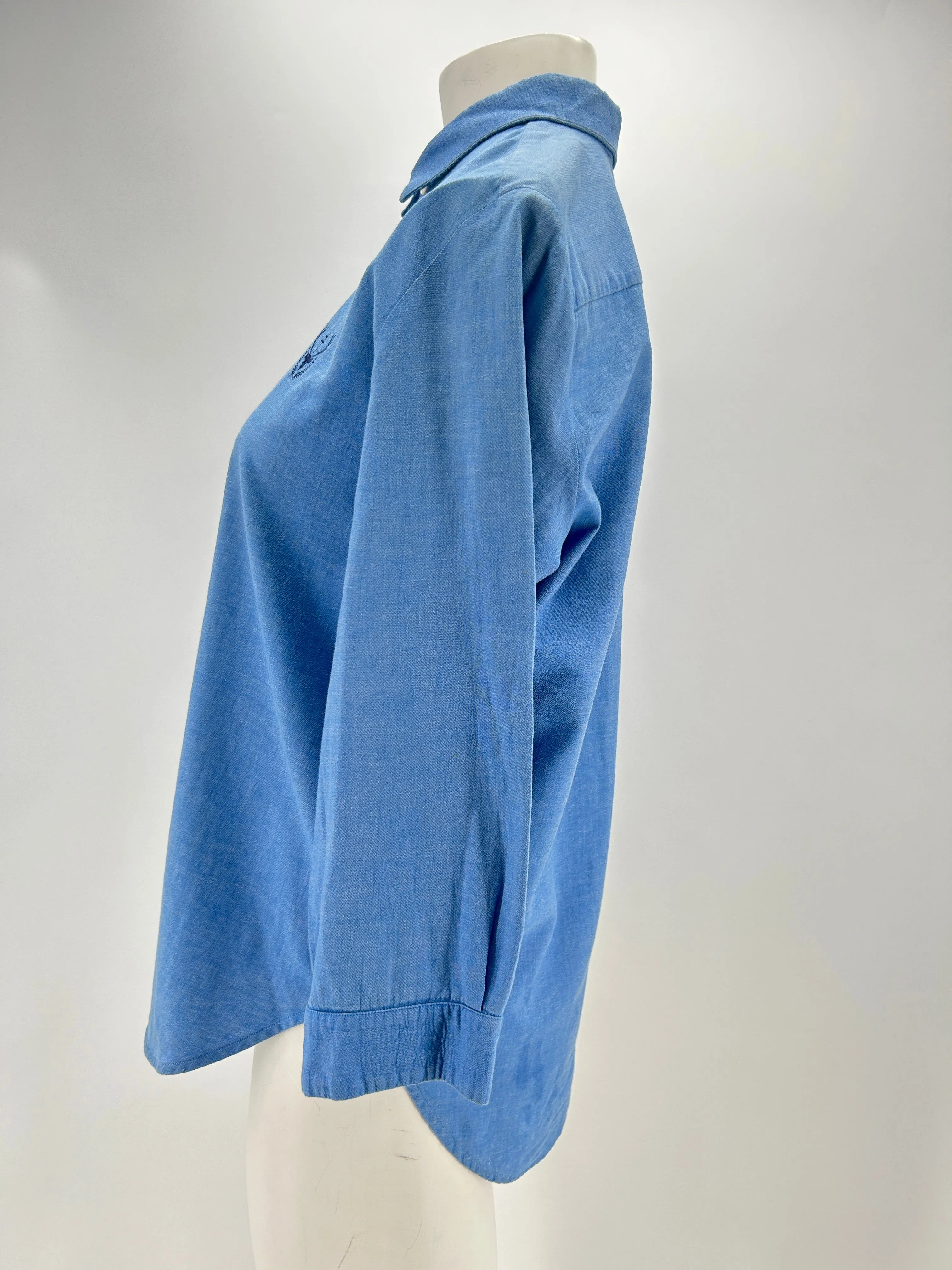 Chemise bleu