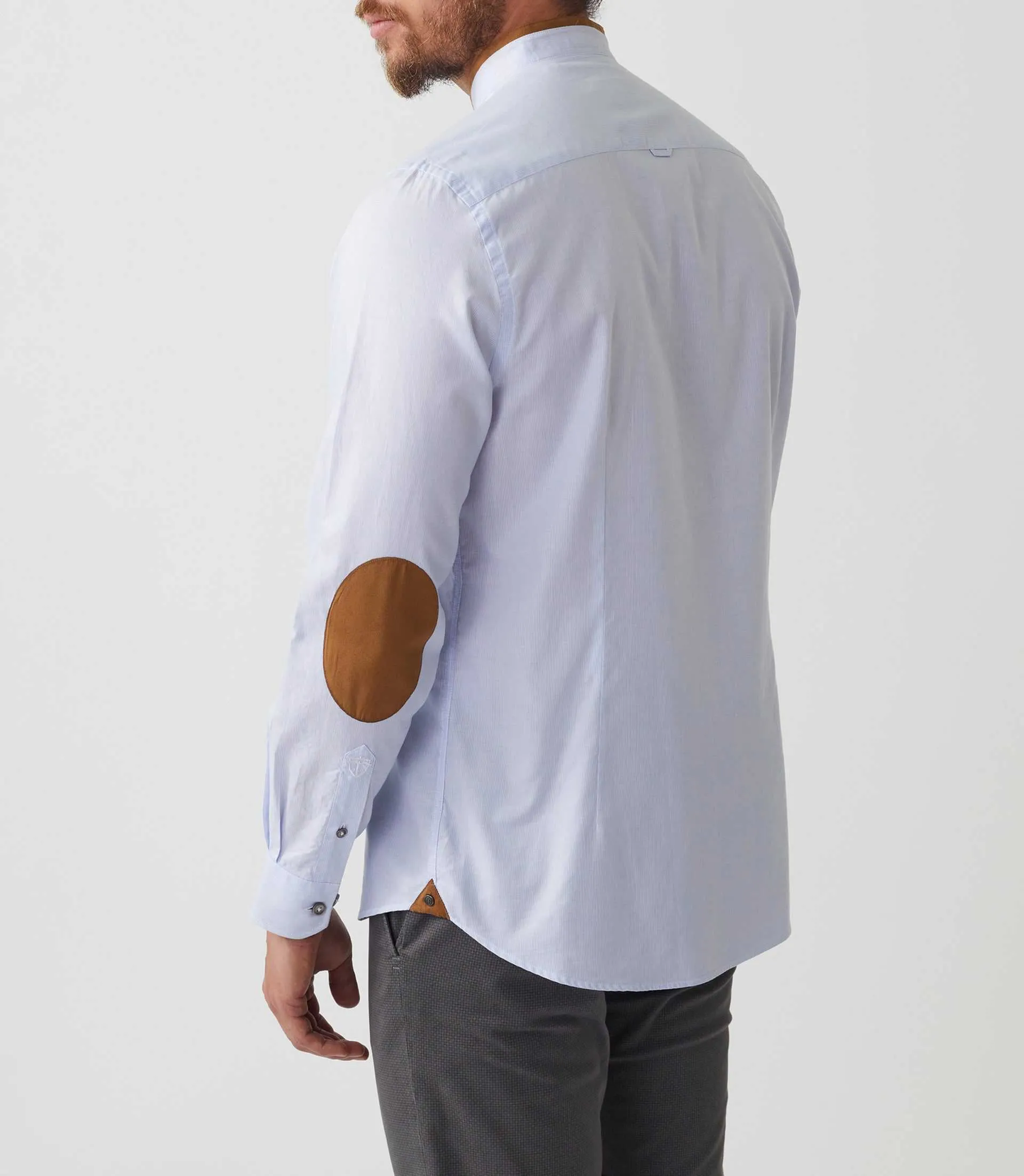 Chemise casual ciel-camel Andreas