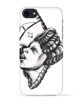 COQUE 3D Iphone 7 Femme capitaine de david