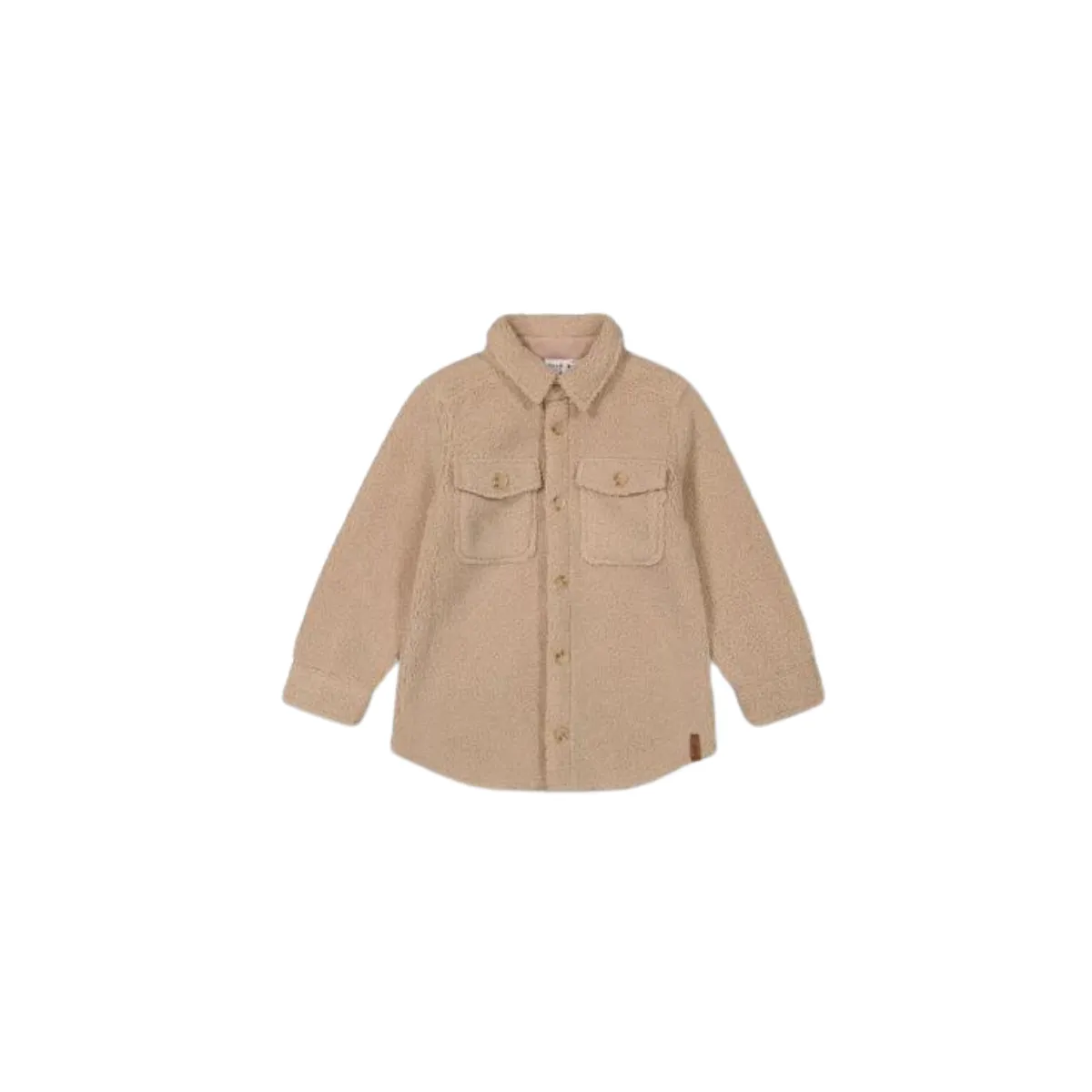 Deux Par Deux Chandail  Manches Longues Sherpa Overshirt 3-6 Ans - Enfant