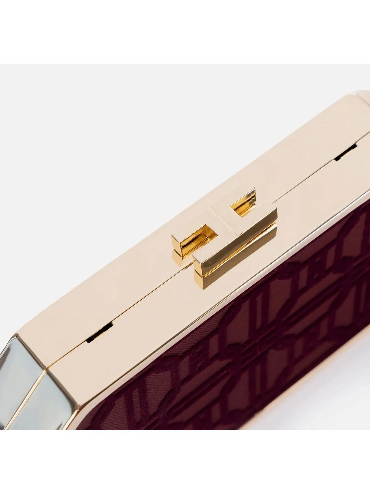 Elisabetta Franchi Pochette rouge femme KL48A47E2 CG3