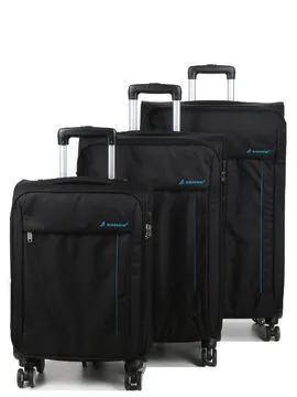Ensemble 3 valises Madisson Londres 2 Noir  35703/3Bl  
