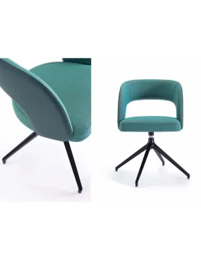 Fauteuil de bureau design - tissu ou cuir - ring / p m1 par livoni