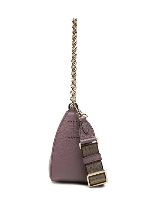 Furla Primula Petit Sac En Cuir Avec Bandoulière Aura/Métal Taupe - Achetez À Prix Outlet!