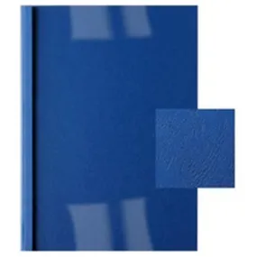 GBC reliure thermique cuir ThermaBind - A4 - 3 mm - bleu