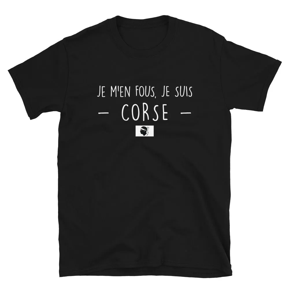 Je m'en fous je suis Corse - T-shirt Standard