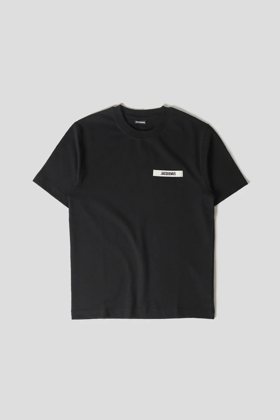LE T-SHIRT GROS GRAIN NOIR