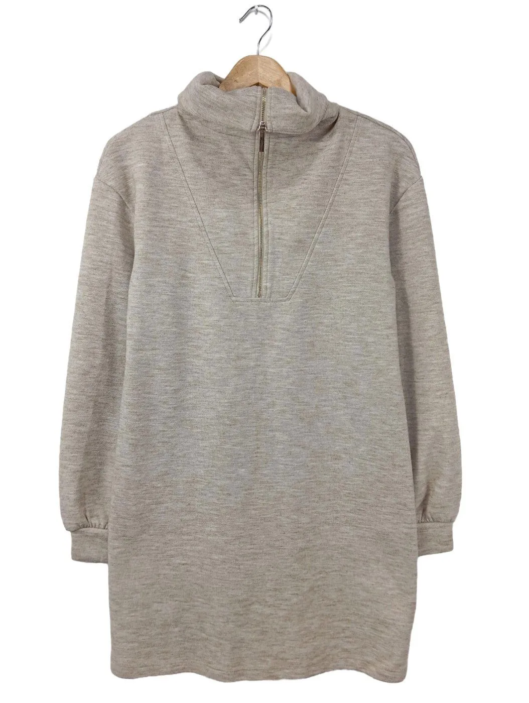MNG Sweatshirt crème moucheté style décontracté