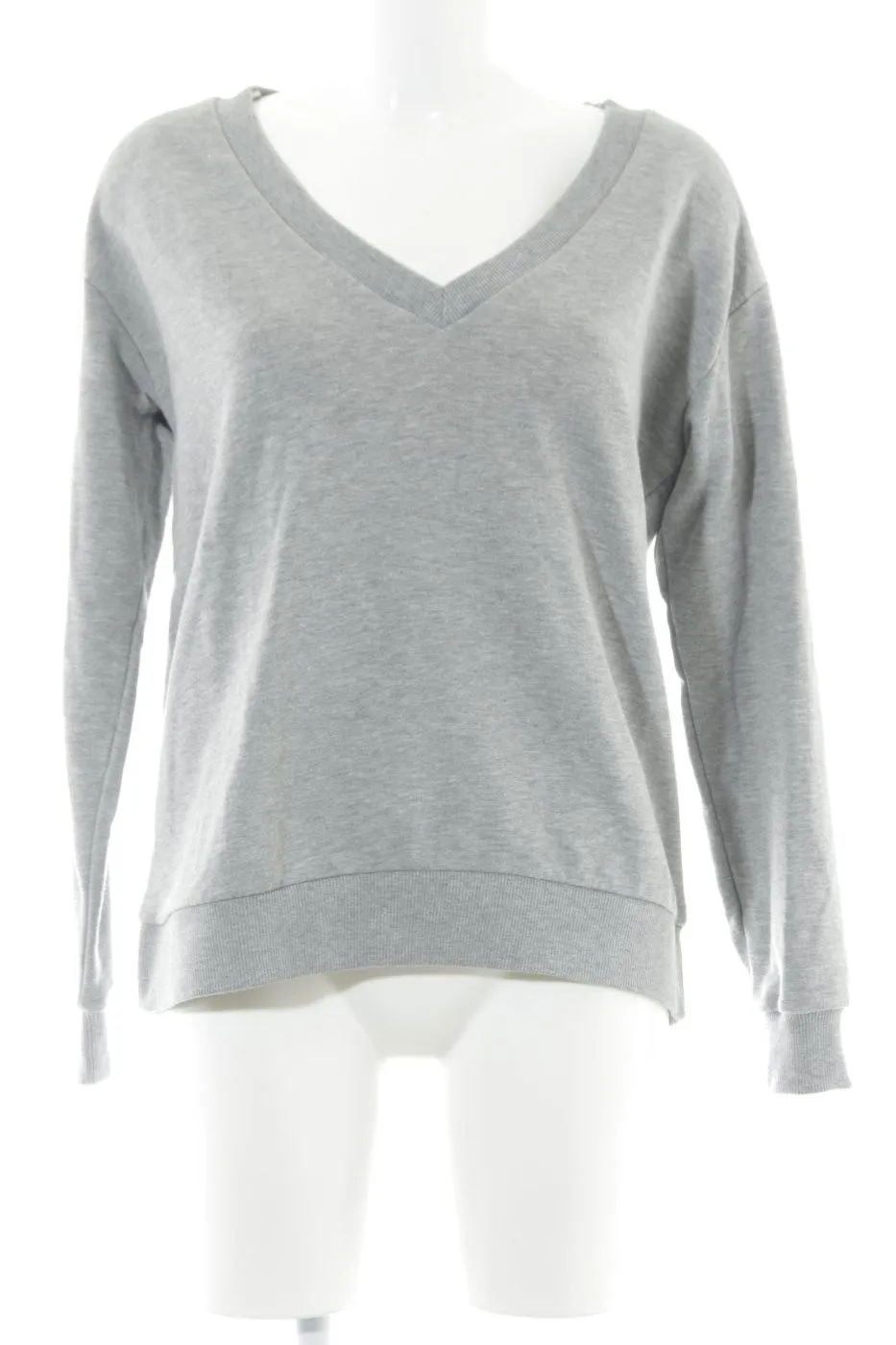 NA-KD Sweatshirt gris clair style décontracté