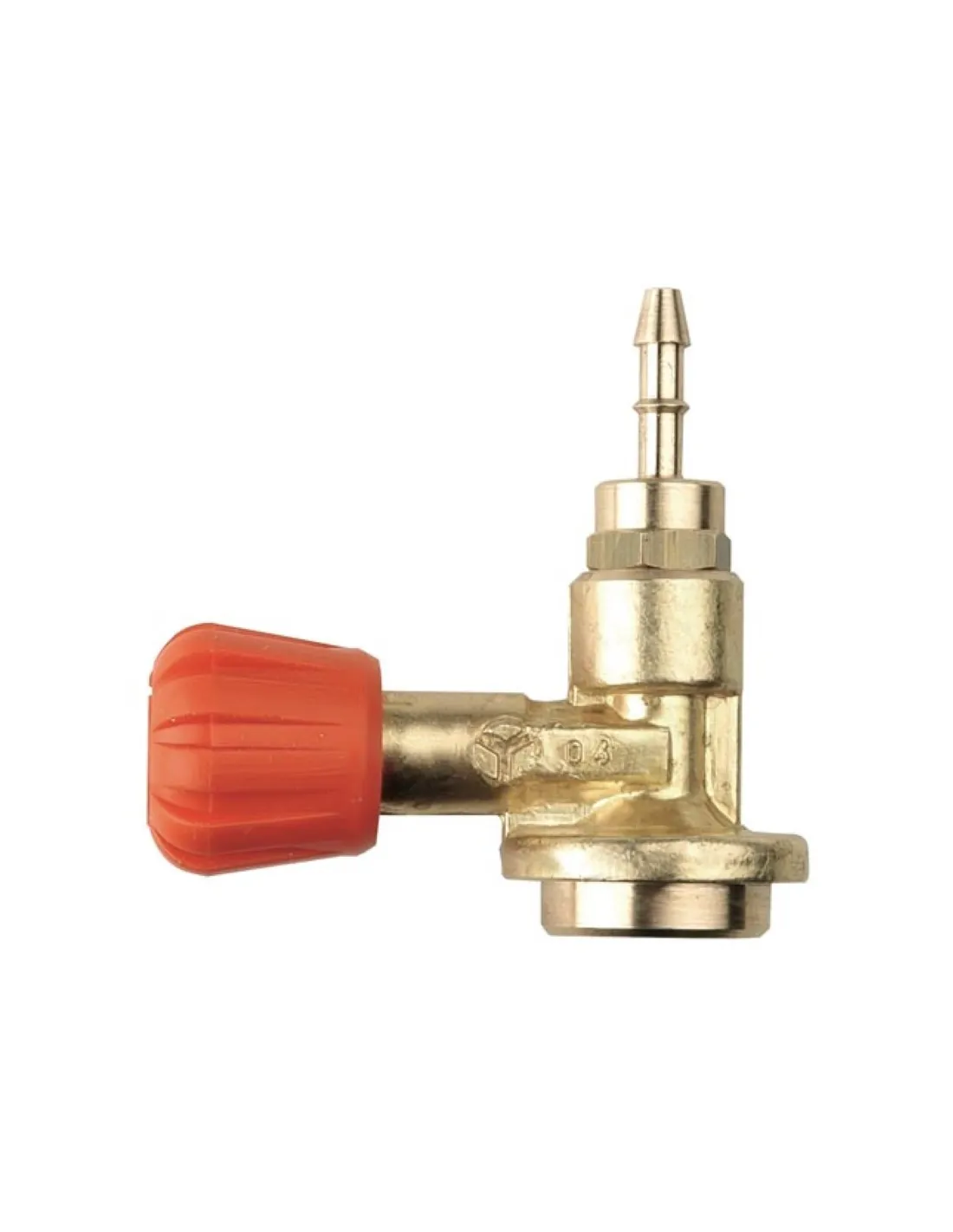 oxyturbo - robinet à gaz - rouge - VELLOT120