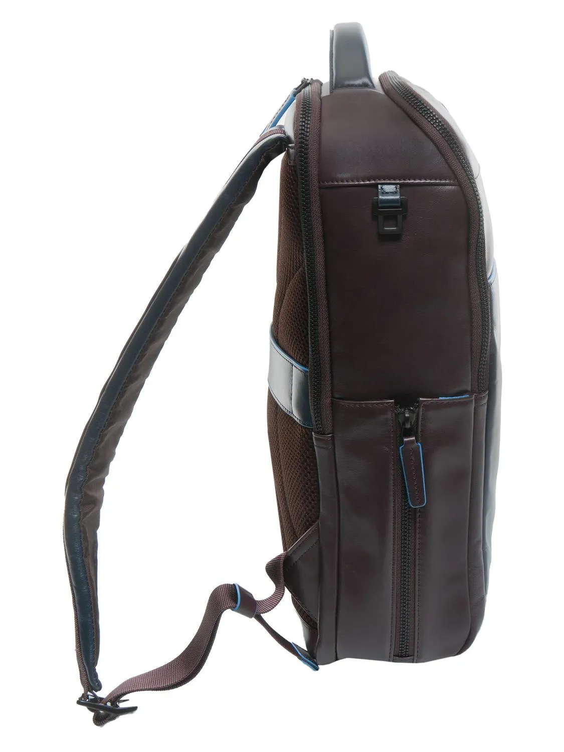 Piquadro B2 Revamp Sac À Dos En Cuir Pour Pc 15'' Bleu Violet - Achetez À Prix Outlet!