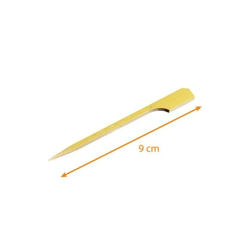 Piques bambou 'golf' 90mm (vo11600) par 200