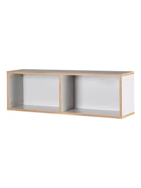 ROBA Étagère Murale pour Chambre Enfant "Caro" 90 cm - gris clair - Gris clair