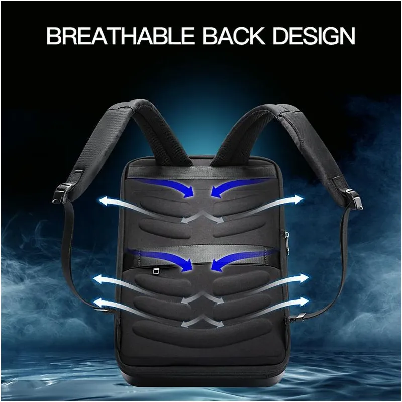 Sac À Dos Ordinateur Imperméable Avec Port USB 17.3