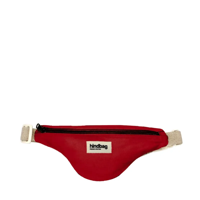 Sac banane enfant Hindbag Augustin 27 cm Terracotta - Rouge