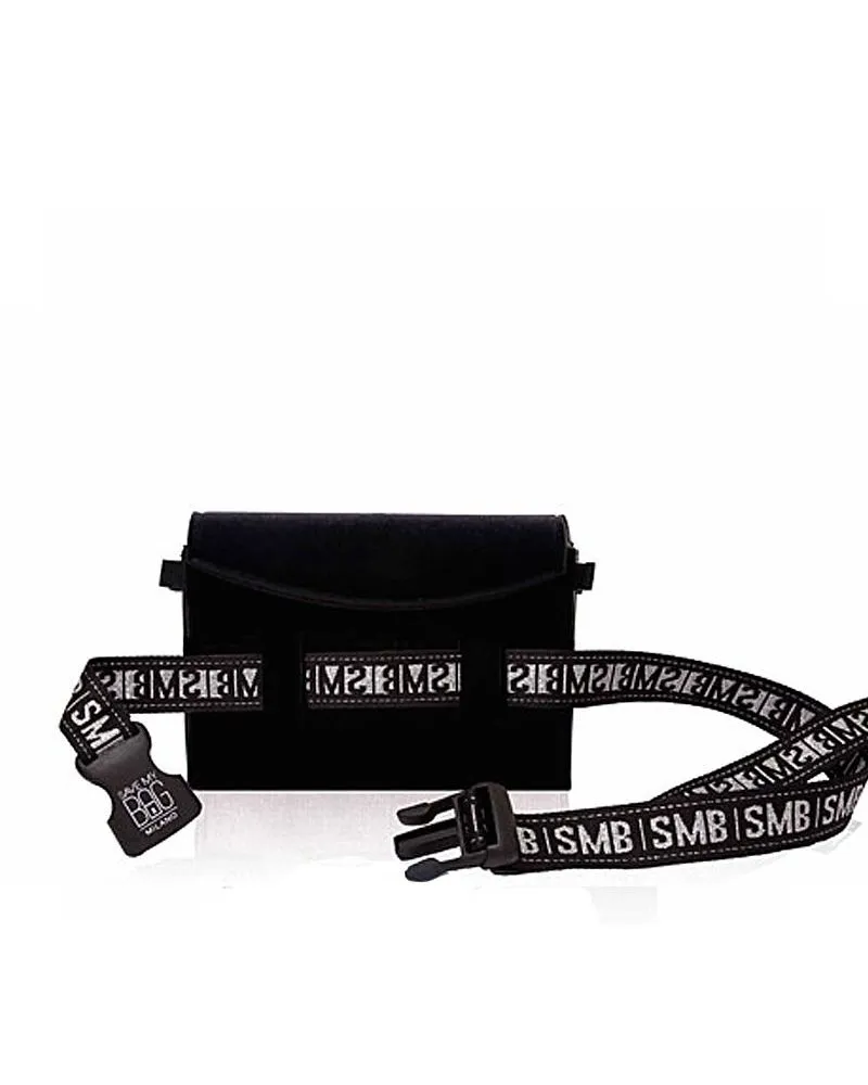 Sac banane velours noir - Marque Save My Bag - Zosha Collection