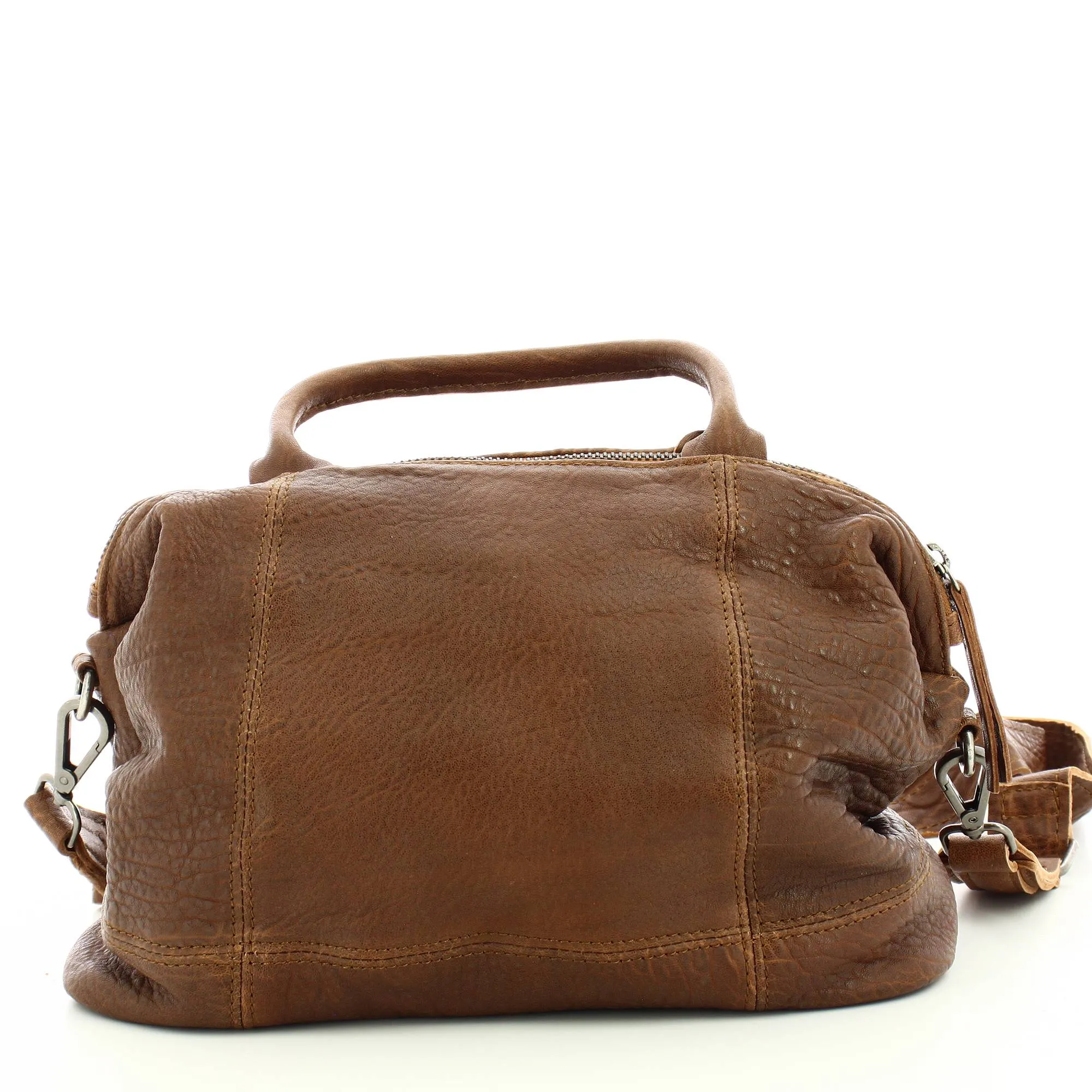 Sac Biba porté main Franklin en cuir effet bullé FRA2L