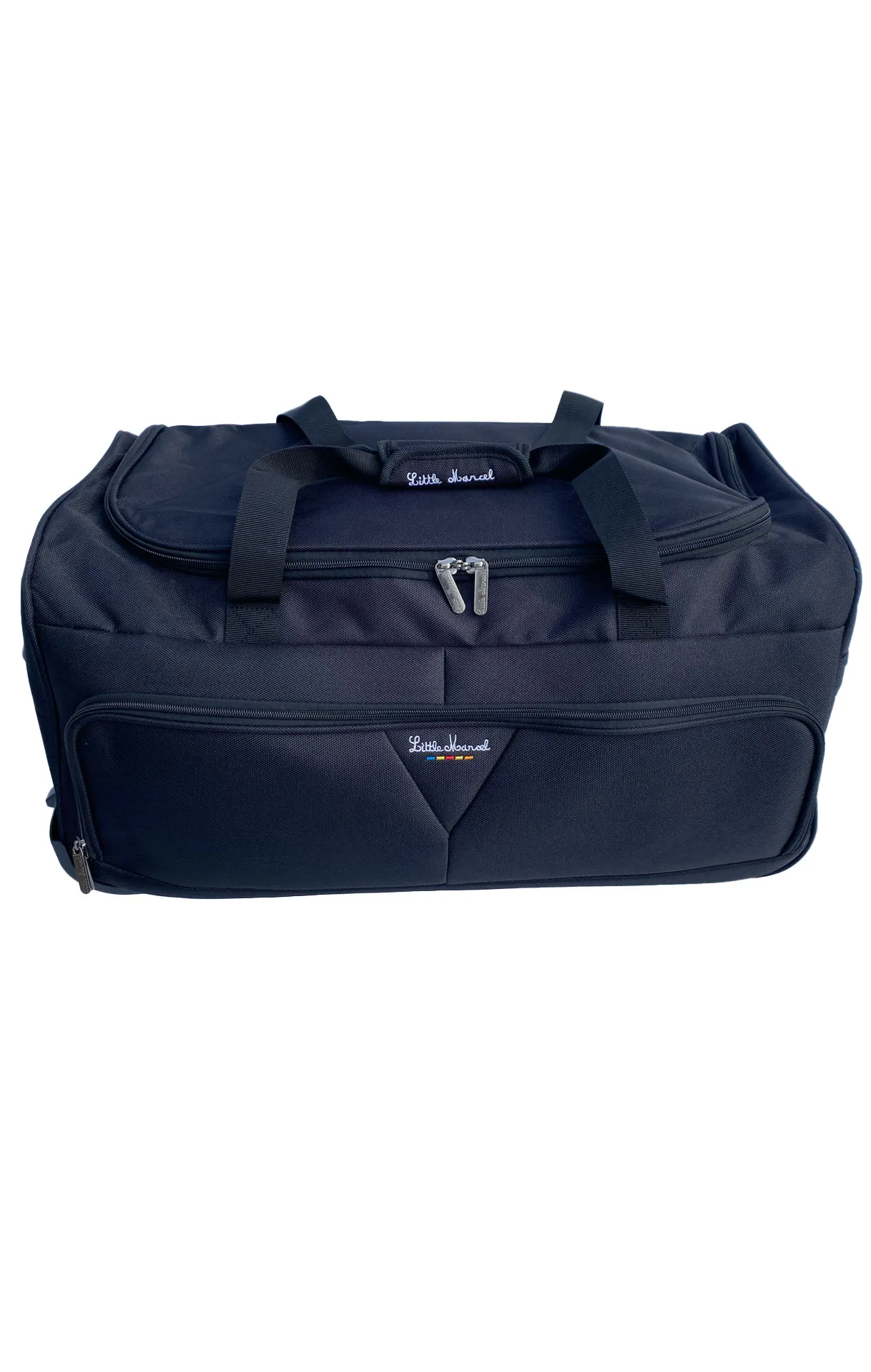 Sac De Voyage à Roulettes Souple Little Marcel Noir 52Cm