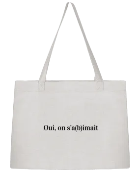 Sac Shopping oui on s'a(b)imait par tunetoo