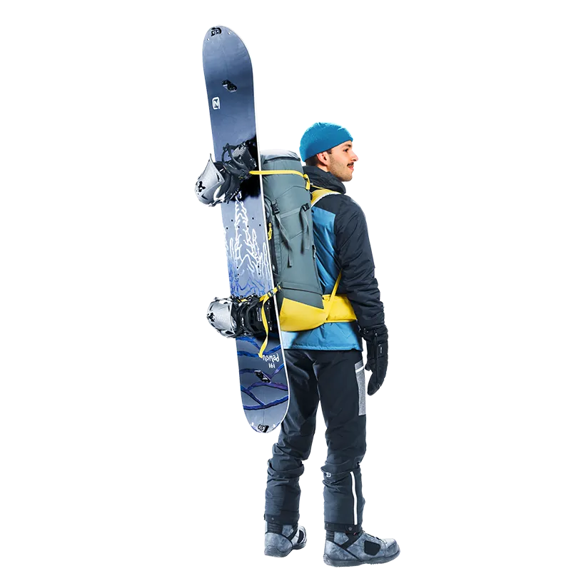 Sac à dos de randonnée Ski Snowboard Freescape Pro 40 + Deuter