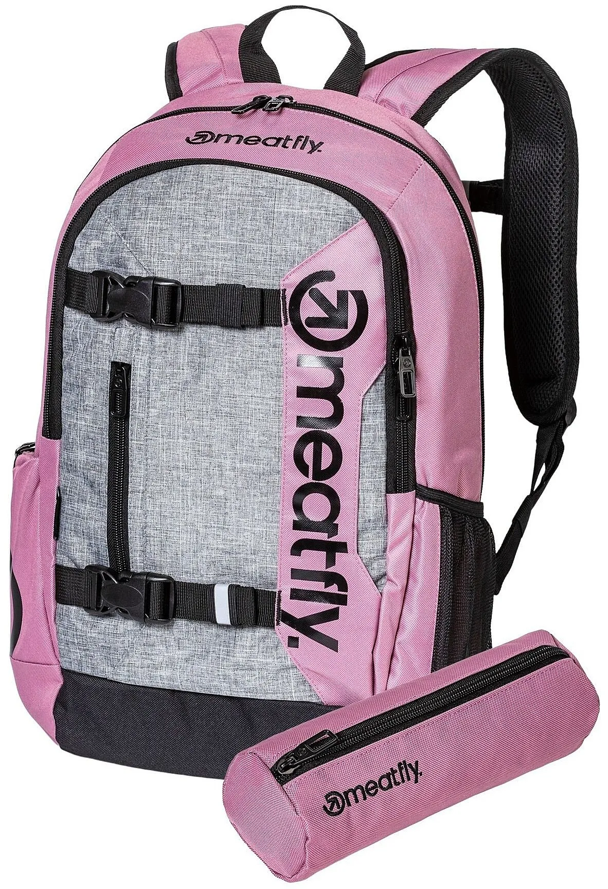 sac à dos Meatfly Basejumper - Dusty Rose/Grey