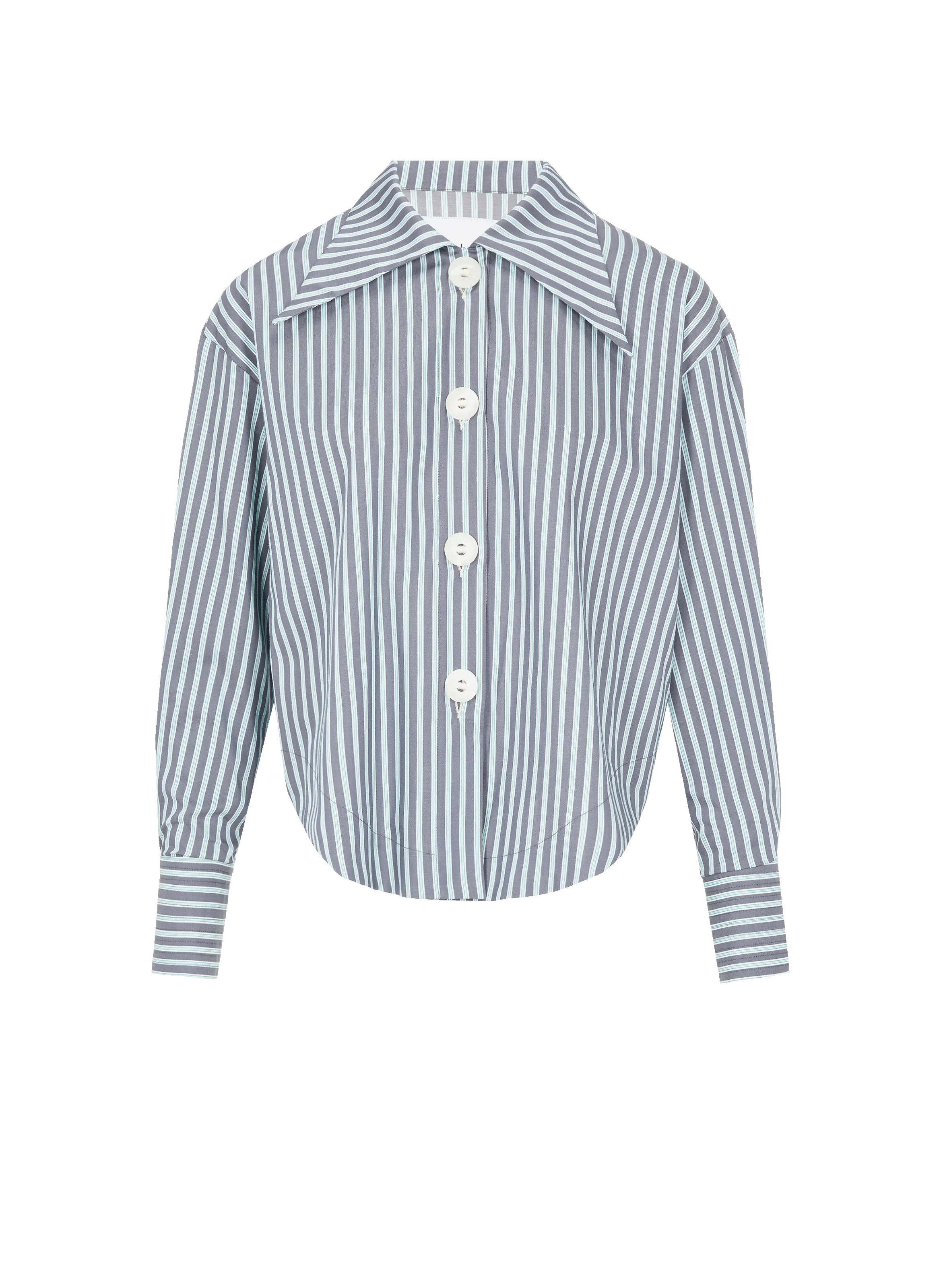 SALUT BEAUTÉ  Chemise en coton - Gris