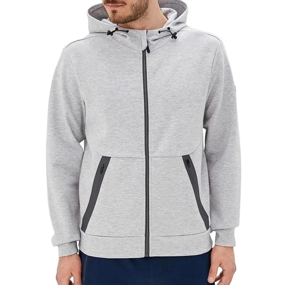Sweat zippé gris chiné Homme Hacket Aston Martin