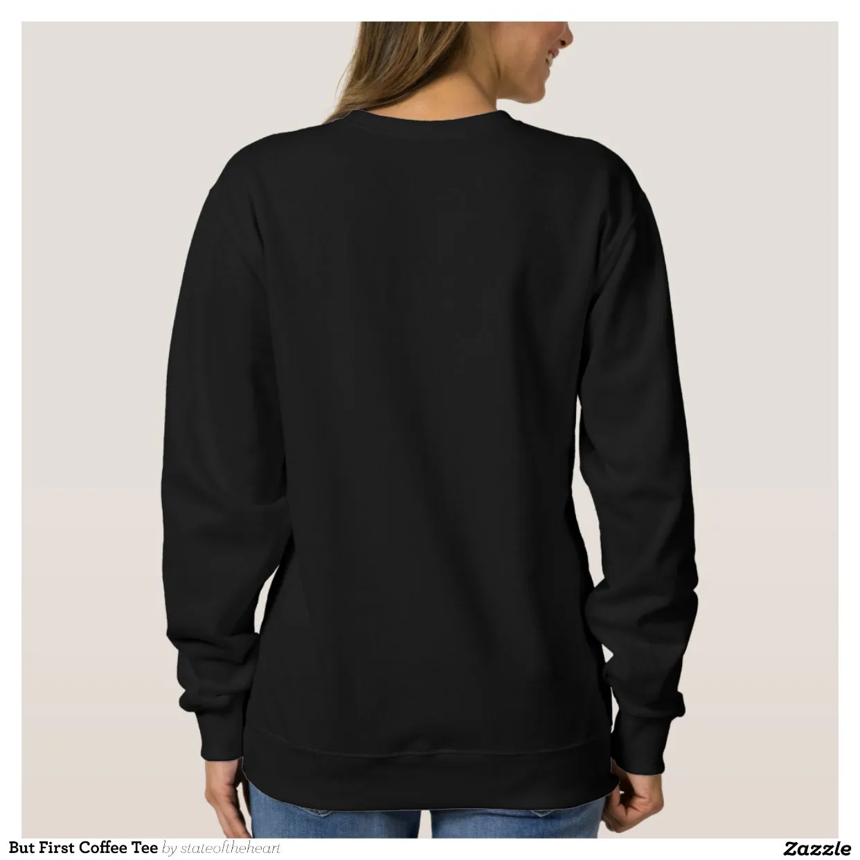 Sweatshirt Mais le premier café Tee