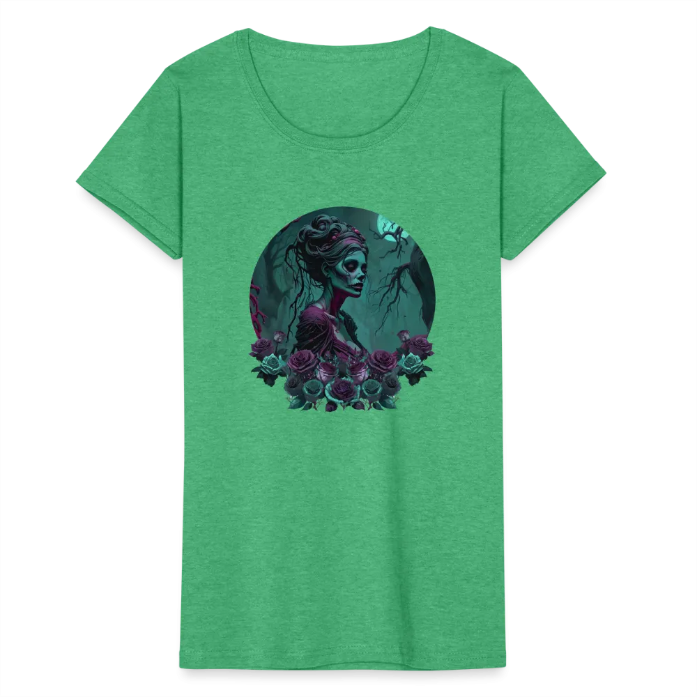T-shirt Femme Fruit of the Loom Romantic Zombie