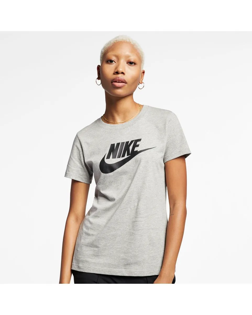 T-shirt femme W NSW TEE ESSNTL ICON FUTUR Gris
