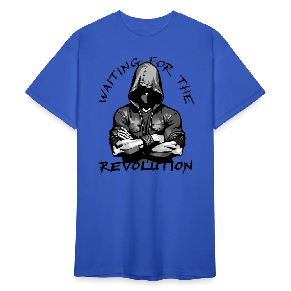 T-shirt Gildan épais homme Waiting for the revolution