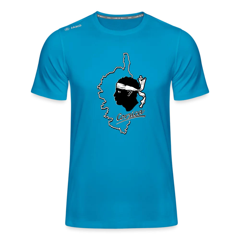 T-shirt Run 2.0 JAKO Homme Corse & Tête de Maure