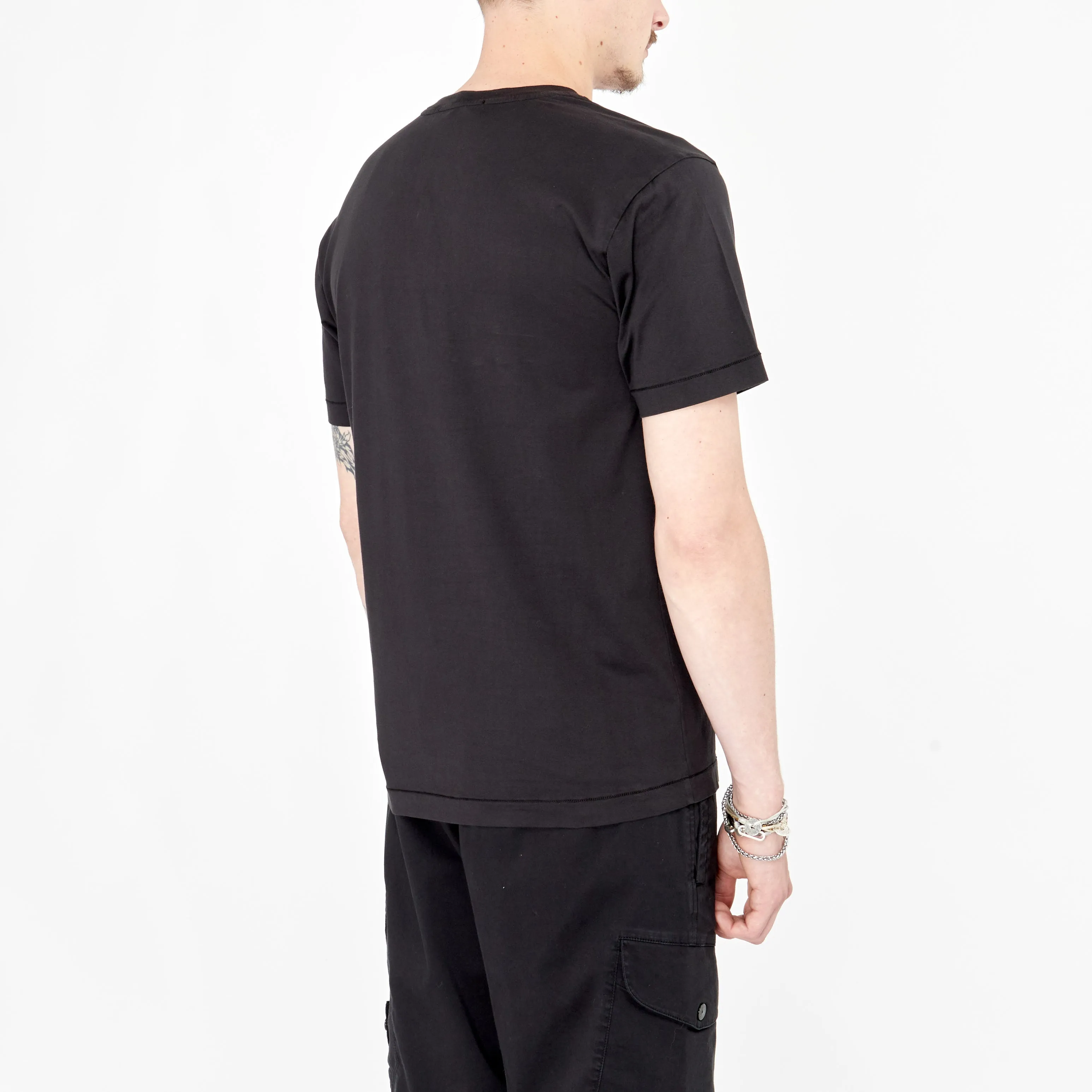 T-shirt Stone Island Logo Noir 24113