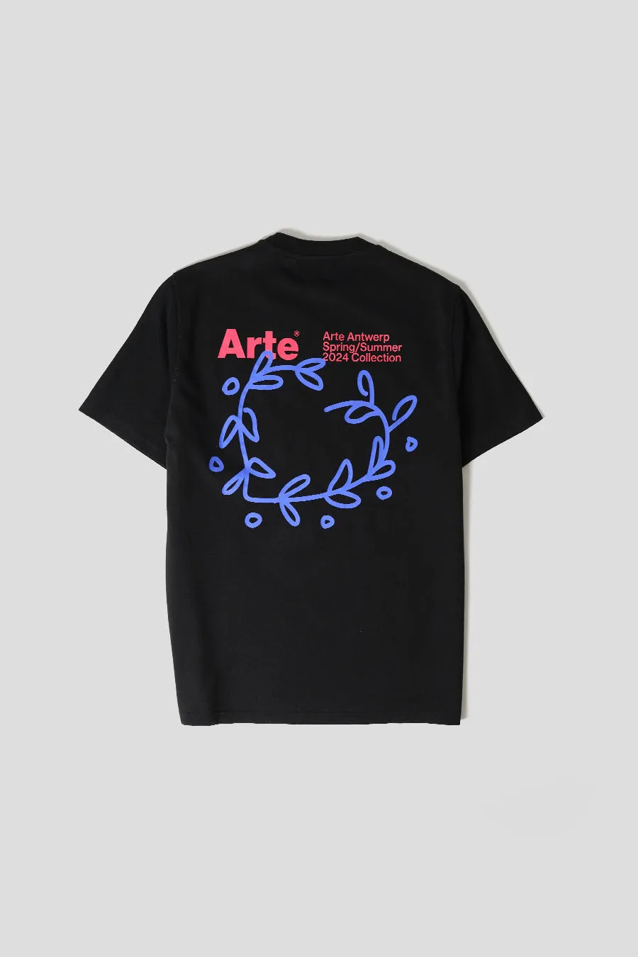 T-SHIRT TEO BACK HEART NOIR