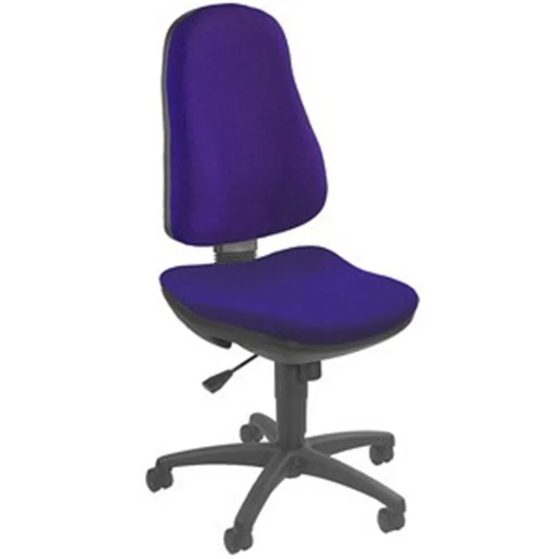 Topstar chaise de bureau tournante "Support SY" - tissu - bleu royal