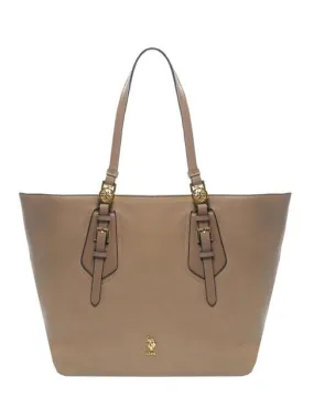 U.s. Polo Assn. Forest Sac De Courses Taupe Clair - Achetez À Prix Outlet!