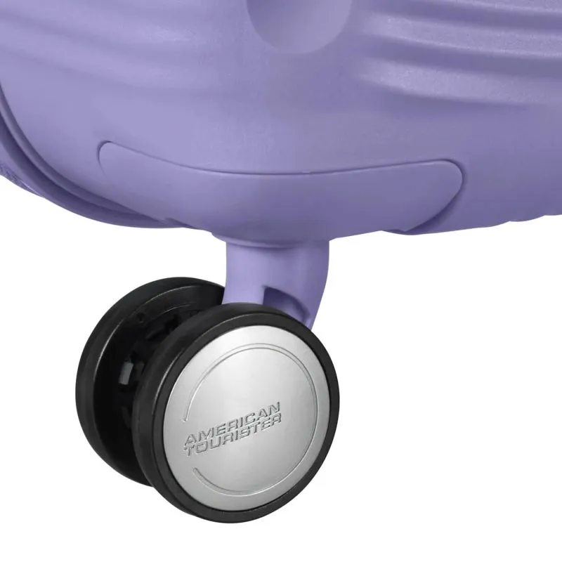 Valise cabine rigide American Tourister extensible Soundbox 55 cm Lavande - Violet