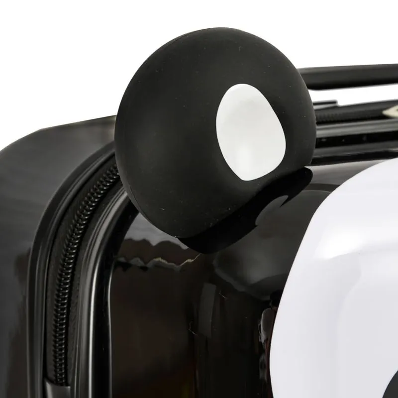 Valise cabine rigide Kid 32018P 48 cm Panda - Noir et blanc